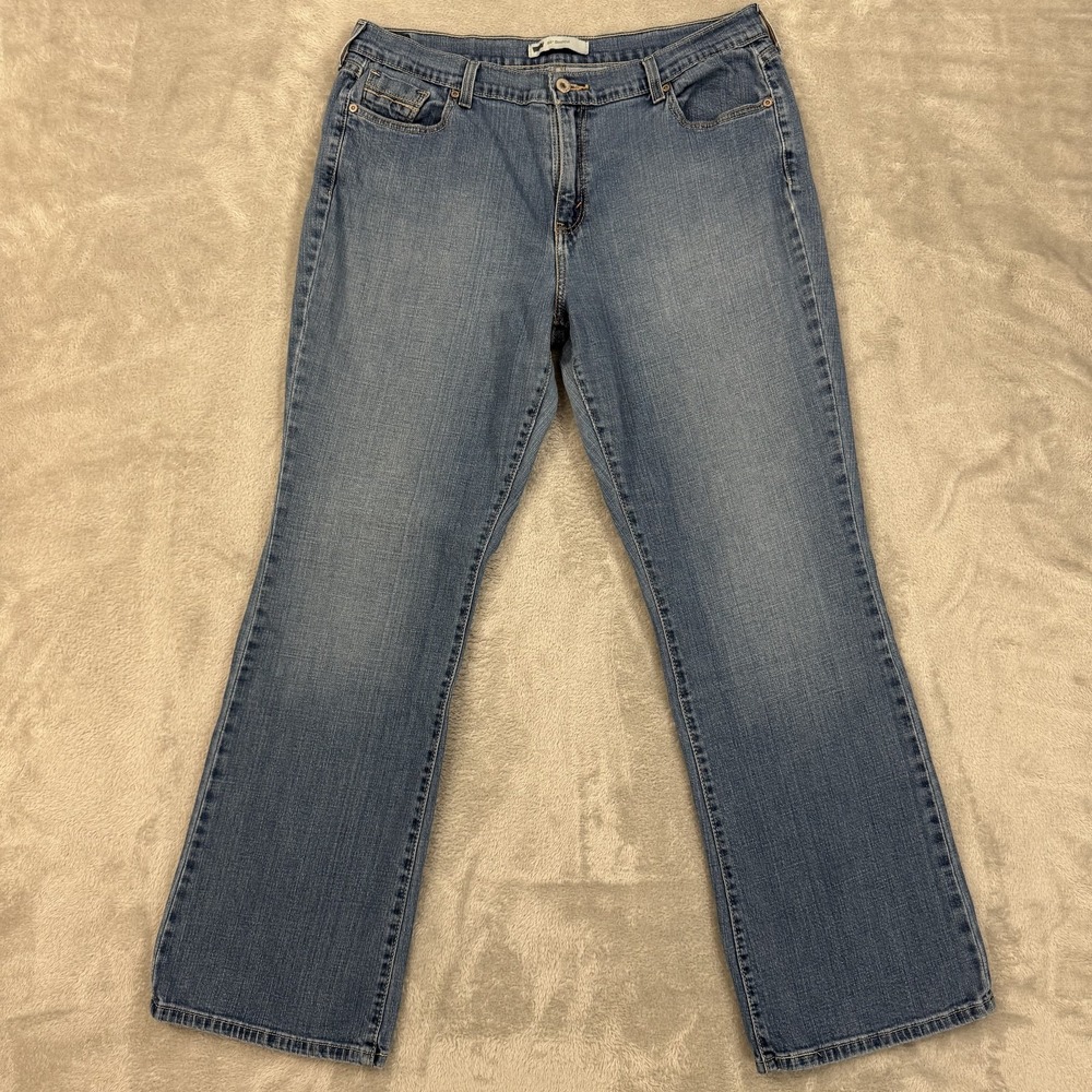 Levis 515 Jeans Womens 10 Blue Easy Fit Bootcut‎ Stretch Flex Denim Casual
